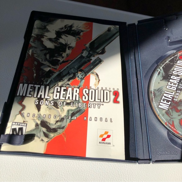 Metal Gear Solid 2: Sons of Liberty  (Sony PlayStation 2) CIB Tested - Picture 4 of 6